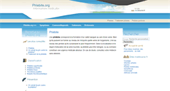 Desktop Screenshot of phlebite.org