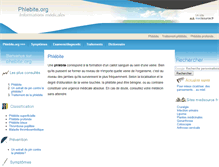 Tablet Screenshot of phlebite.org